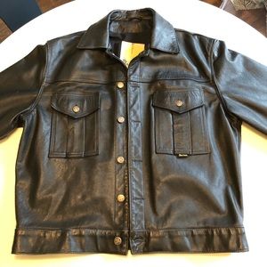 Dr. Marten leather biker jacket